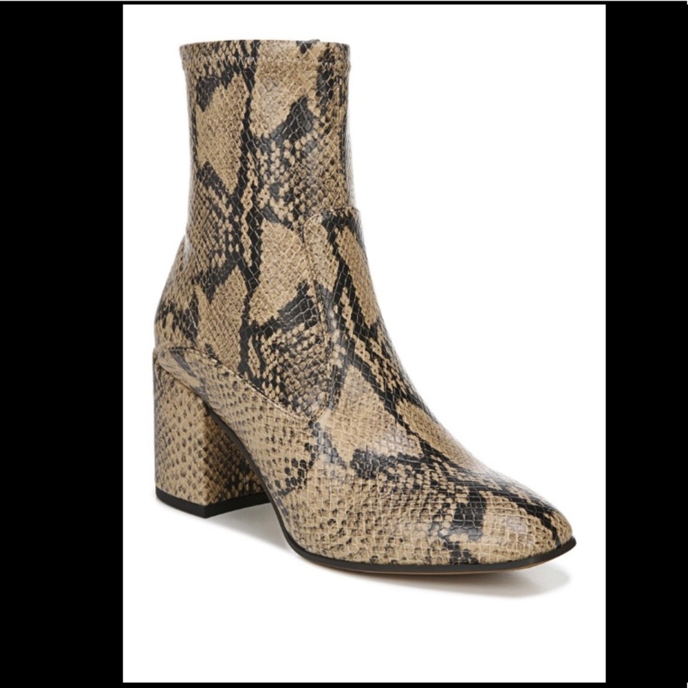 Franco Sarto Tala Snakeskin Bootie